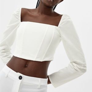 Bershka Corset Blouse